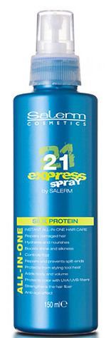 Salerm Express 21 la solution aux cheveux ab&icirc;m&eacute;s et d&eacute;shydrat&eacute;s