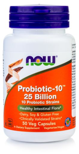 Probiotique-10 25 milliards 50 g&eacute;lules