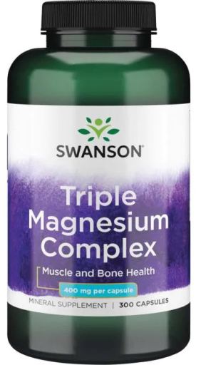 Complexe Triple Magn&eacute;sium 400 mg 300 G&eacute;lules