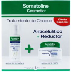 Traitement de choc : Cellulite r&eacute;sistante 150 ml + R&eacute;ducteur Intensif 7 Nuits 450 ml