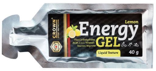 Crown Sport Nutrition Gel &eacute;nerg&eacute;tique Citron 40 gr