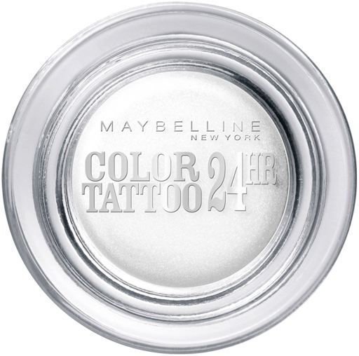 Maybelline EyeStudio Color Tattoo Cr&egrave;me Fard &agrave; Paupi&egrave;res 45 Infinite White 4 gr