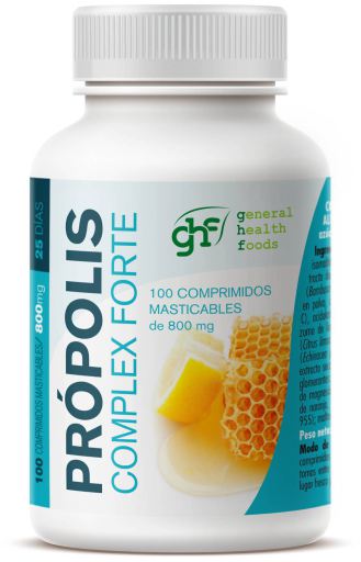 Propolis 800 mg 100 comprim&eacute;s &agrave; croquer