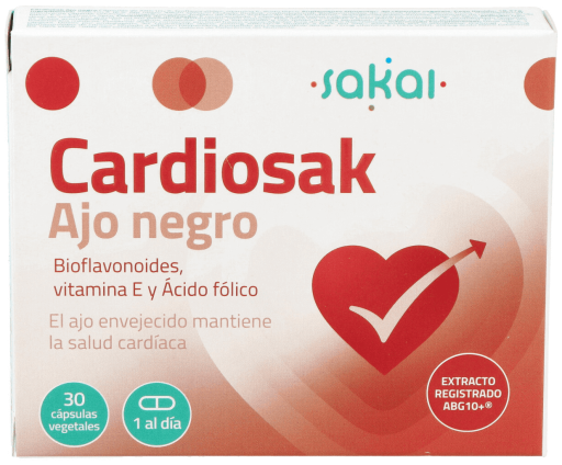 Sakai Cardiosak Ail Noir 30 G&eacute;lules