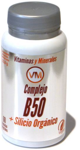 Ynsadiet VM Complex B50 + Silicium Organique 60 Capsules