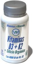 VM Vitam. D3 + K2 + Silicium organique 90C VM Vitam. D3 + K2 + Silicium organique 90C