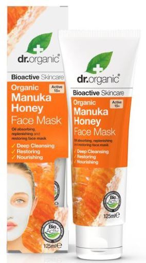Dr. Organic Masque Visage au Miel de Manuka 125 ml