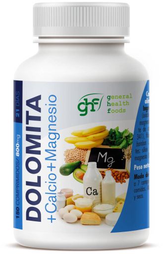 GHF Dolomite 800 mg 150 Comprim&eacute;s