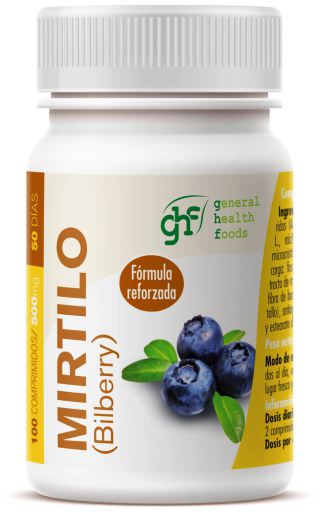 GHF Myrtille 500 mg 100 comprim&eacute;s