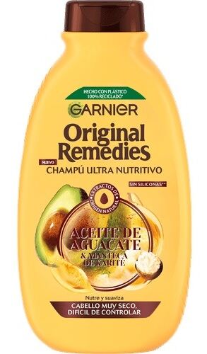 Shampoing &agrave; l'avocat et &agrave; l'huile de karit&eacute;