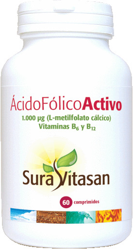 Acide folique actif 60 comprim&eacute;s