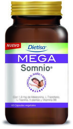 Dietisa Mega Somnio 60 Capsules