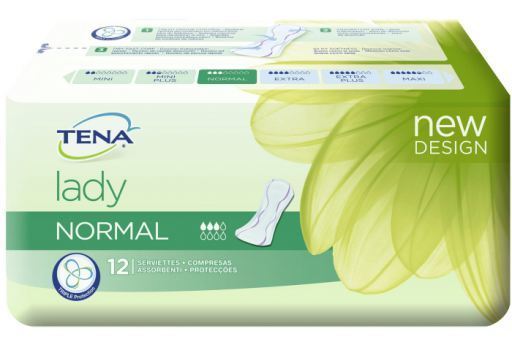 Tena Lady Normal Compresses 12 uds