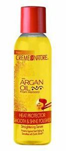 Creme Of Nature Serum Protector Huile de brillance et de brillance &agrave; l'huile d'argan 118 ml