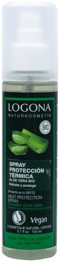Logona Aloe Vera Spray Protecteur Thermique 150 ml