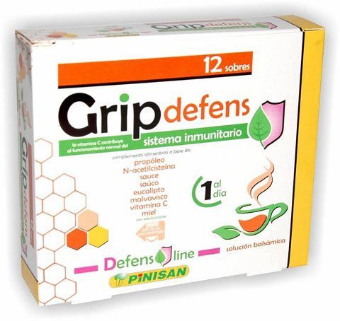Pinisan Gripdefens 12 Enveloppes