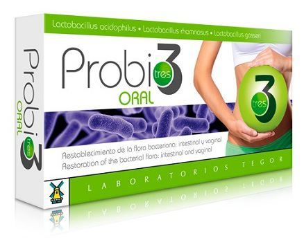 Laboratorios Tegor Probiotres 40 G&eacute;lules
