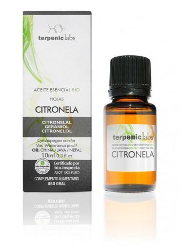 Terpenic Lab Huile Essentielle de Citronnelle Bio 100 ml