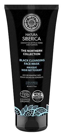 Natura Siberica Masque Visage Noir Collection Nord 120 ml