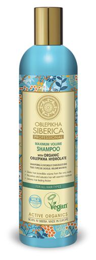 Natura Siberica Shampoing Oblepikha pour tous types de cheveux 400 ml