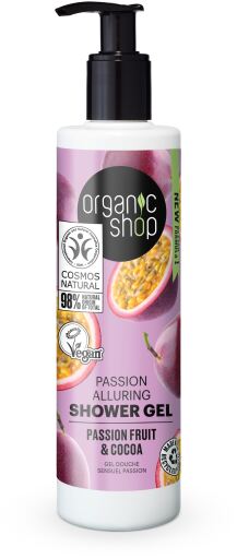 Gel Douche Passion et S&eacute;duction Fruit de la Passion et Cacao 280 ml