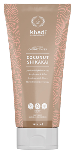Khadi Apr&egrave;s-shampooing Noix de Coco et Shikakai 200 ml
