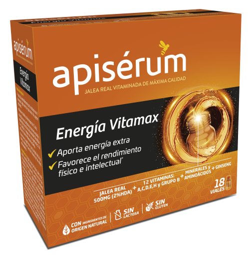 Apis&eacute;rum Apiserum Energy VitaMax 18 ampoules