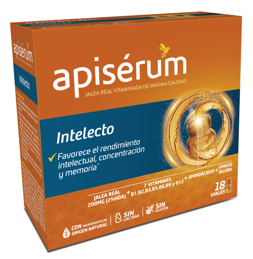 Apis&eacute;rum Apiserum Intellect 18 ampoules NF