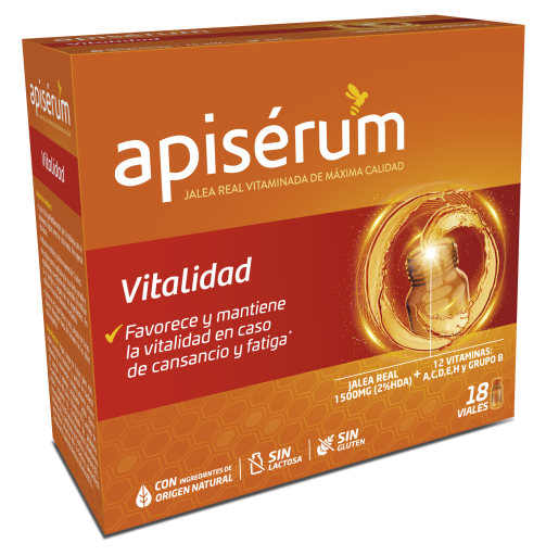 Apis&eacute;rum Apiserum Vitalit&eacute; 18 ampoules