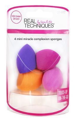 Real Techniques Mini &Eacute;ponge Miracle Teint 4 Uds