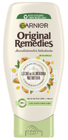 Apr&egrave;s-shampoing nourrissant au lait d'amande 250 ml