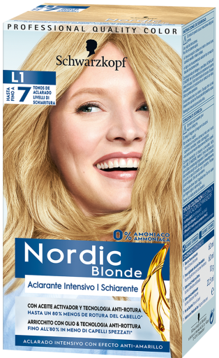 Schwarzkopf Nordic Blonde L1 &Eacute;claircissement Intensif 155 ml