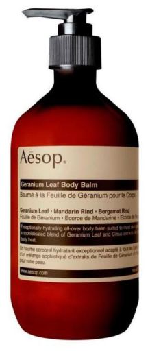 Aesop Baume Corps Feuille de G&eacute;ranium 500 ml