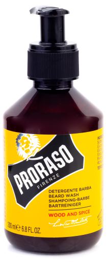 Proraso Shampooing Barbe Bois et &Eacute;pices 200 ml