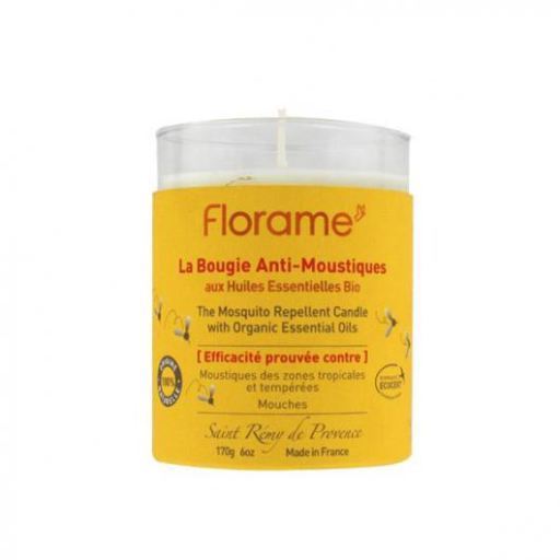 Florame Bougie Anti-Moustiques de 170 g