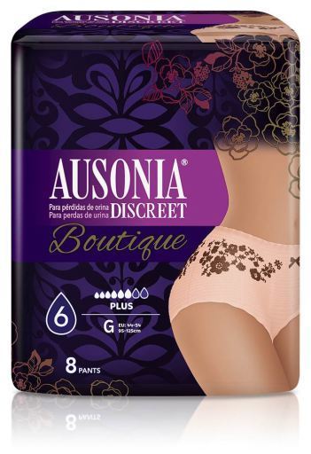 Ausonia Pantalon Discret Boutique Taille G 8 Unit&eacute;s
