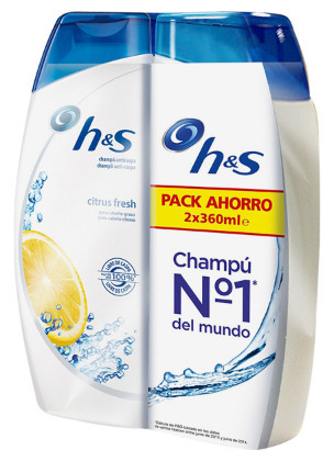 Shampooing Citrus 2X360 ml