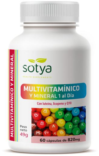 Sotya Multivitamines et min&eacute;raux 60 capsules