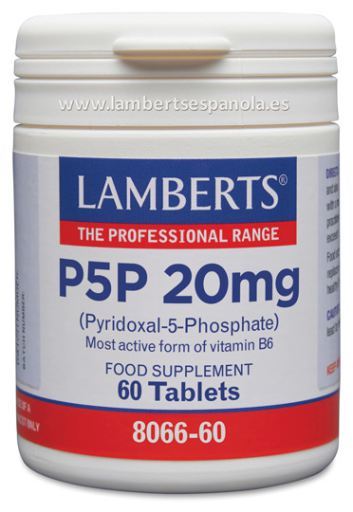 Lamberts Pyridoxal 5 Phosphate 60 g&eacute;lules
