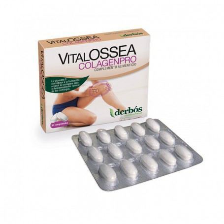 Derb&oacute;s VitalOssea Col&aacute;genpro 30 Comprim&eacute;s