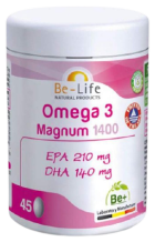 Oméga 3 Magnum 1400 90 Gélules Oméga 3 Magnum 1400 90 Gélules