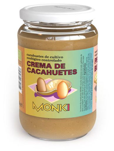 Monki Cr&egrave;me de Cacahu&egrave;te Bio 650 gr