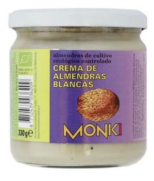 Monki Cr&egrave;me d'Amande Blanche Bio 330 gr