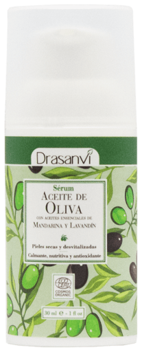 Drasanvi S&eacute;rum pour le visage &agrave; l'huile d'olive biologique 30 ml