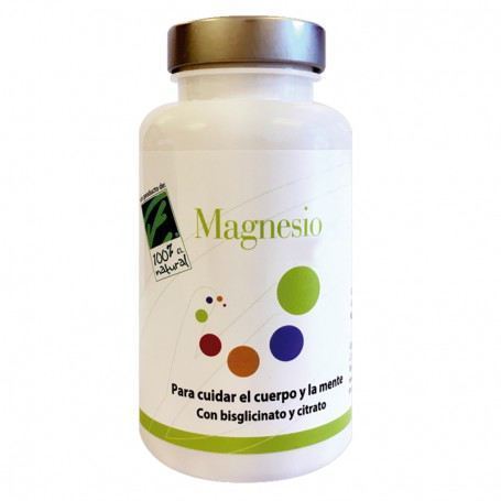 100% Natural Magn&eacute;sium 180 Comprim&eacute;s