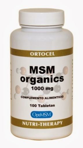 Ortocel Nutri-Therapy Msm Organics 1000 mg 100 comprim&eacute;s