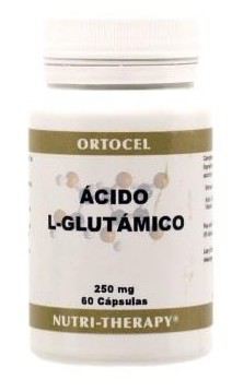 Ortocel Nutri-Therapy Acide L-Glutamique 250 mg, 60 capsules