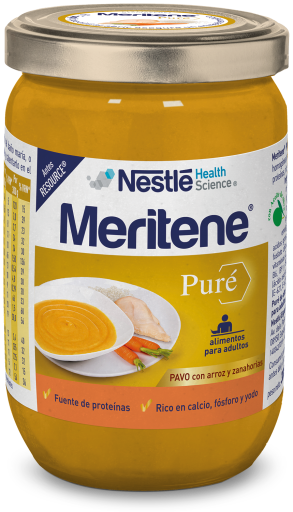 Meritene Pur&eacute;e de dinde au riz et aux carottes, bocal de 300 gr