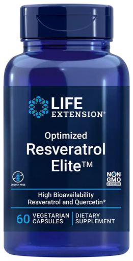 Resv&eacute;ratrol optimis&eacute; Elite 60 g&eacute;lules
