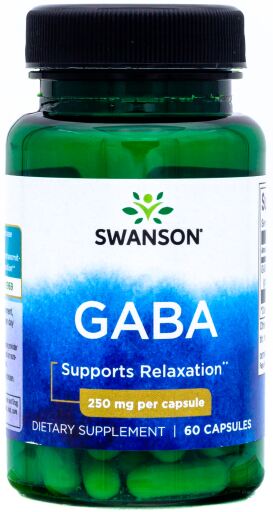 Acide Aminobutyrique Gaba Gamma 250 mg 60 G&eacute;lules
